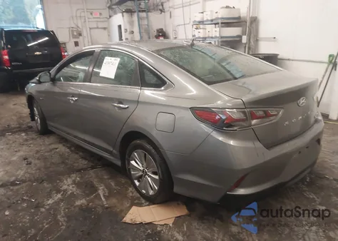 2018 Hyundai Sonata Hybrid Se from USA, damaged, VIN KMHE24L35JA087303